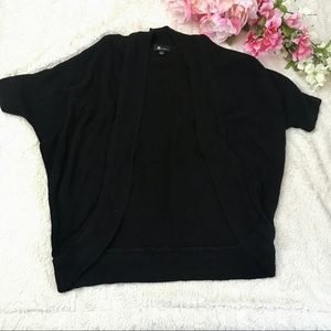 ❄️ Half Sleeve Black Cardigan